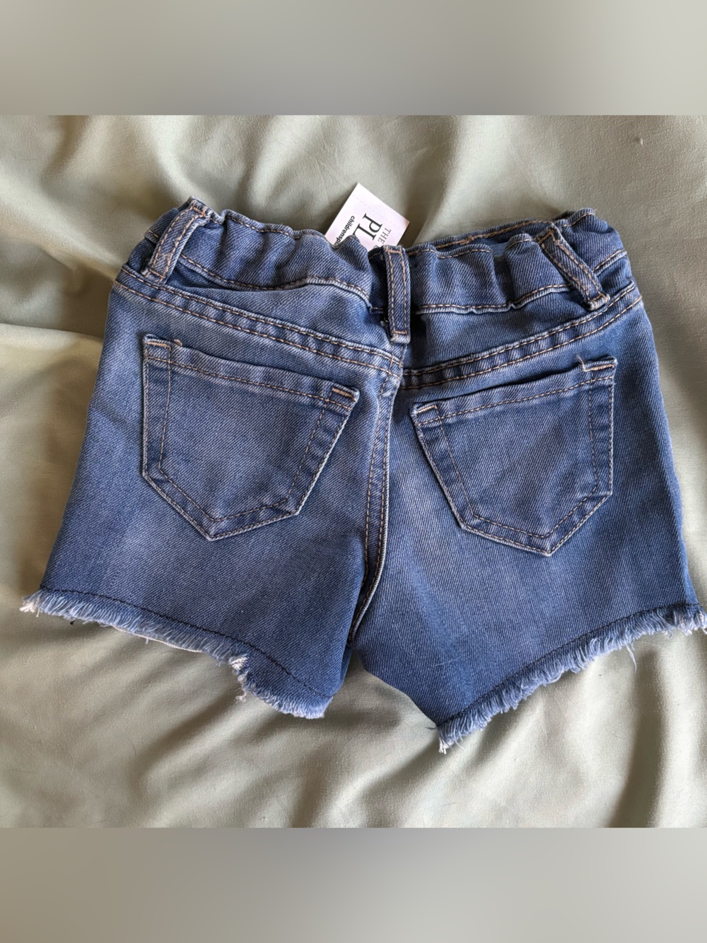 The Children’s Place Toddler girl Jean shorts NWT - Picture 3 of 3